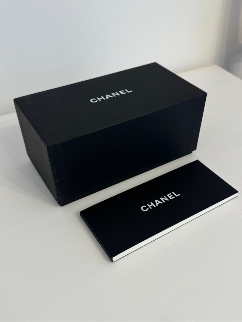 Chanel Sunglass Box and Booklet Only